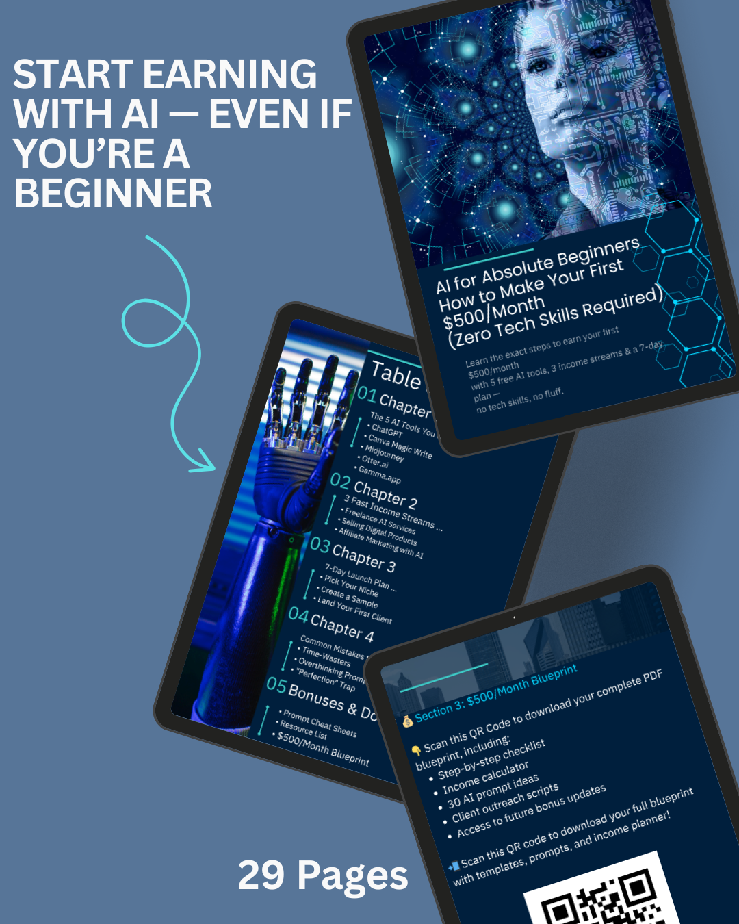 AI for Absolute Beginners – Make Your First $500 Online in 7 Days